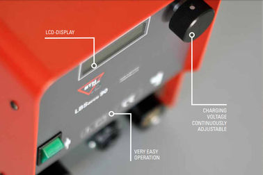 Battery Powered Capacitor Discharge Stud Welding Machine With Up To 200V Charging Voltage