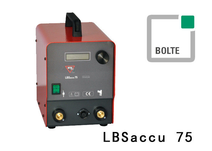 LBSccu 75  Capacitor Discharge Stud Welding Machine, Battery Powered, Weld Steel and Stainless Steel Studs up to M8 resp